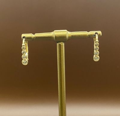 Creole Ohrschmuck  Modern Women TON560107A765 585 Gold 14 Karat Echtschmuck
