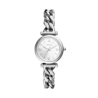 Fossil Uhr Carlie 3-Zeiger-Werk Edelstahl Fossil Uhr Carlie 3-Zeiger-Werk Edelstahl