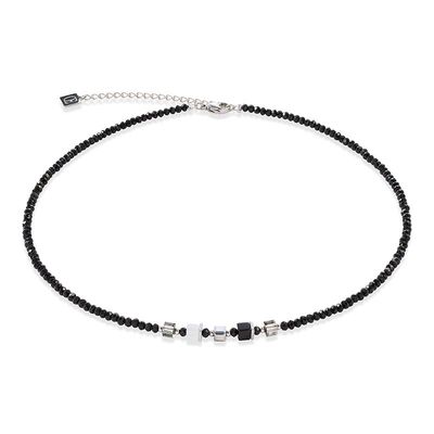 Coeur De Lion Joyful Colours Update Halskette silber-schwarz