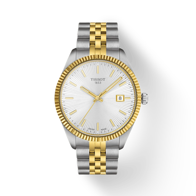 TISSOT BALLADE T1564102203100 Bicolor Gold Silber Herrenuhr Damenuhr 40mm TISSOT BALLADE T1564102203100 Bicolor Gold Silber Herrenuhr Damenuhr 40mm