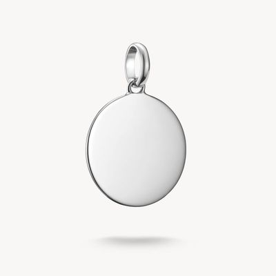 Thomas Sabo Charm-Anhänger Coin groß Connect Silber