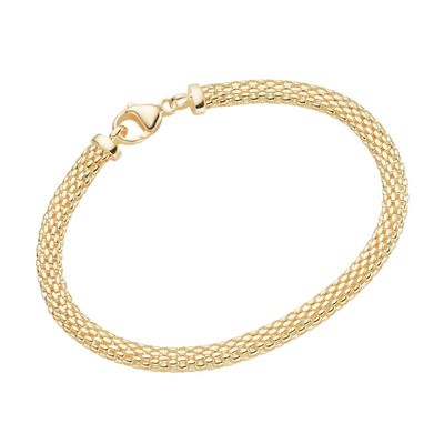 Timeless Sterlingsilber Kollektion 92020991190 Armband 19 cm 925 Silber gelb vergoldet