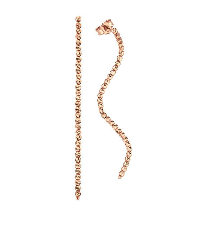 Timeless Dorika Ohrschmuck Kügelchen diam. 1,8 mm Rosegold