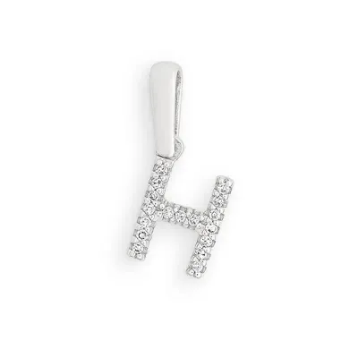 Timeless Gold Anhänger Buchstabe H Weißgold 585/- Diamant 0,025ct H/SI Timeless Gold Anhänger Buchstabe H Weißgold 585/- Diamant 0,025ct H/SI