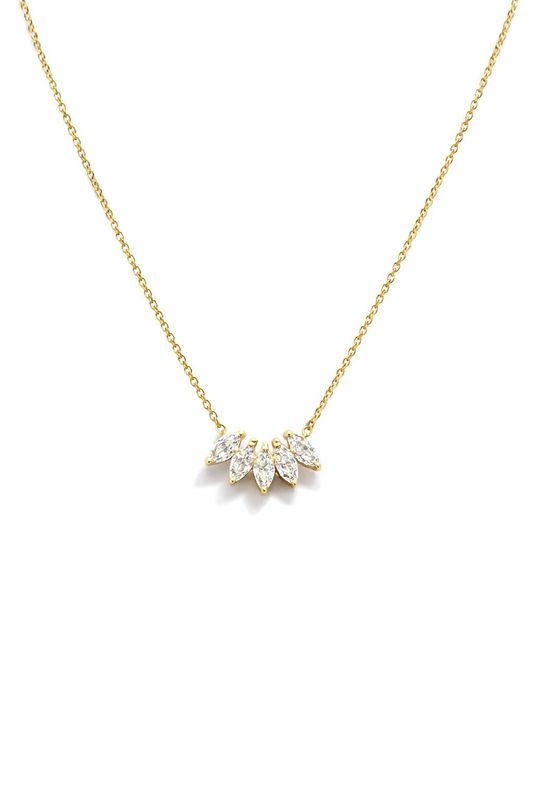 Goldkette Anhänger  42 cm verstellbar  Gold 585 Anhänger mit Kette