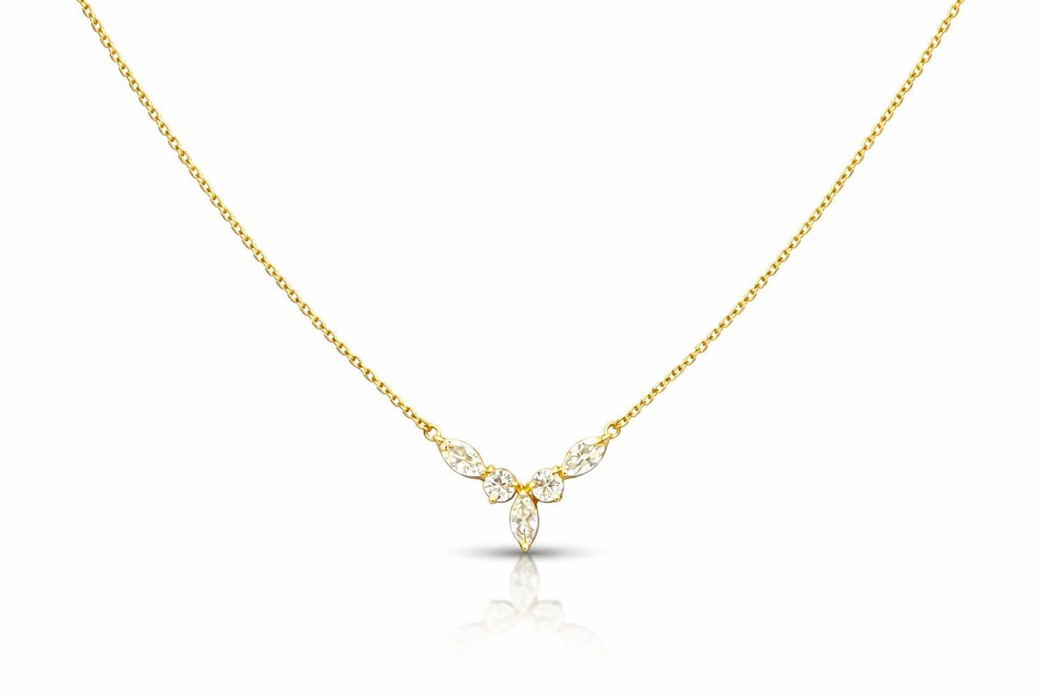 Goldkette Anhänger 42 cm verstellbar Gold 585 Anhänger mit Kette Goldkette Anhänger 42 cm verstellbar Gold 585 Anhänger mit Kette