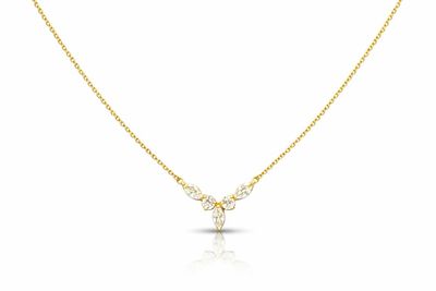 Goldkette Anhänger  42 cm verstellbar  Gold 585 Anhänger mit Kette