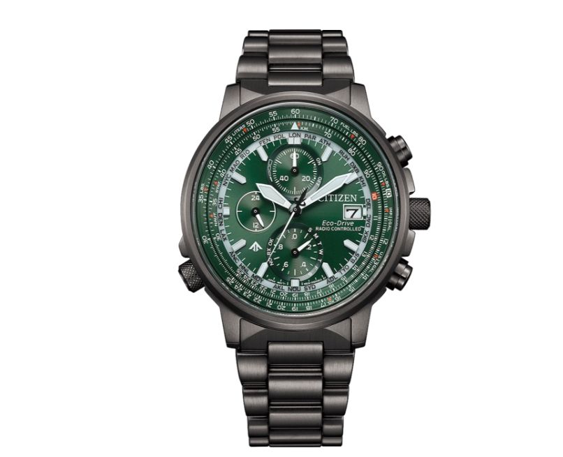 Citizen AT8304-57W Promaster Sky Herren Edelstahl grün Citizen AT8304-57W Promaster Sky Herren Edelstahl grün