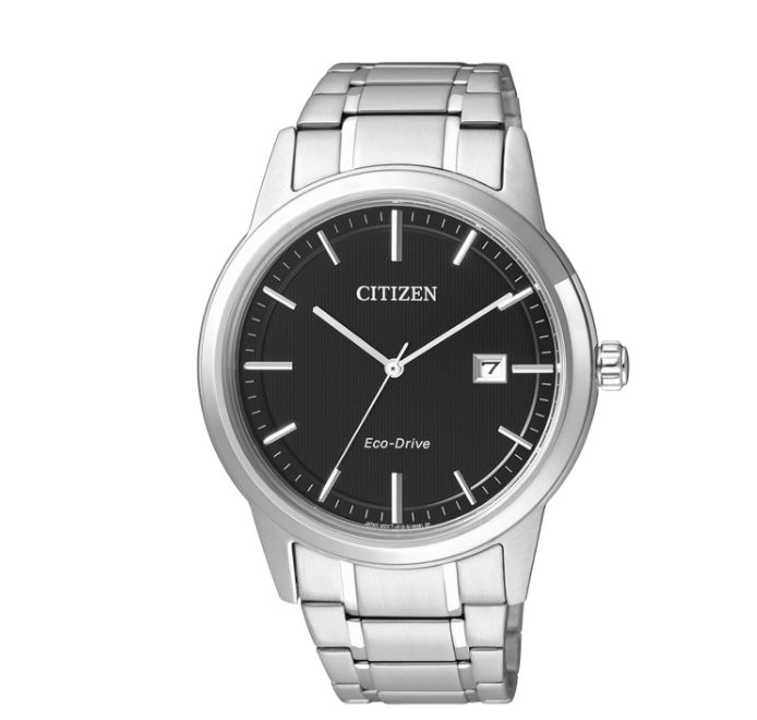 Citizen AW1231-58E Herren Solar Edelstahl schwarz ⌀ 40mm