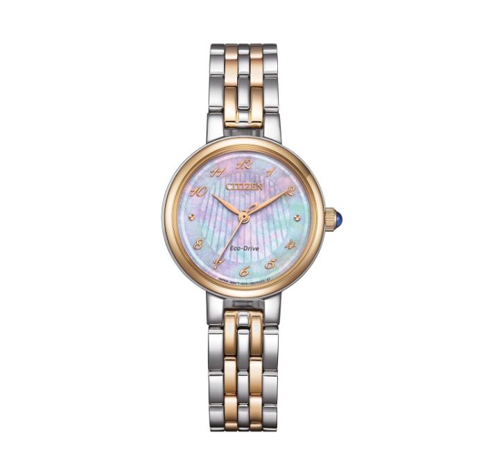 Citizen EM0996-84Y Damen Edelstahl perlmutt hellrosa