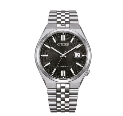 Citizen TSUYOSA 60 NK0020-55E Herren Edelstahl schwarz Automatik Stahlband