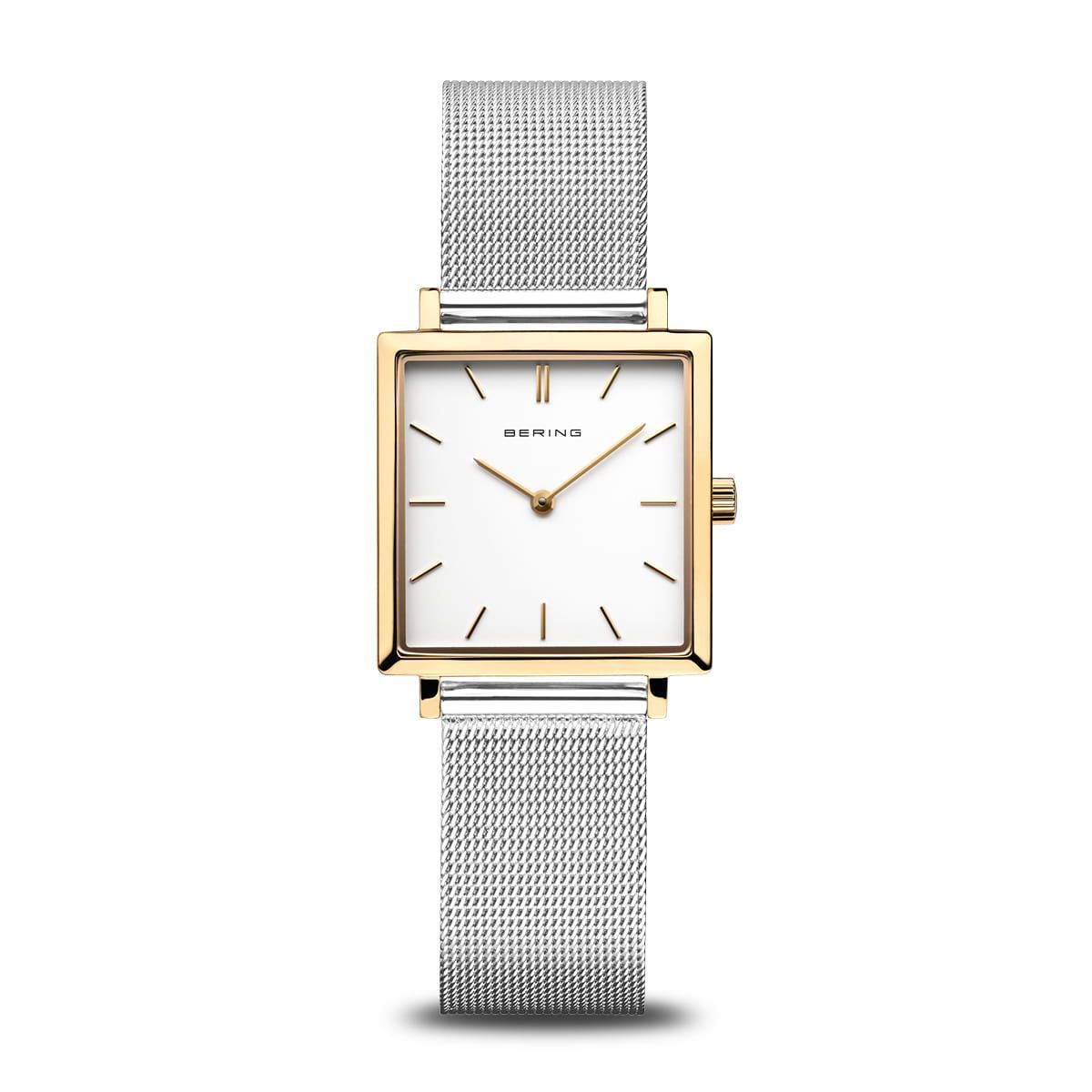 Bering Damenuhr Gold Silber Meshband Edelstahl Classic Gold 18226-010 Bering Damenuhr Gold Silber Meshband Edelstahl Classic Gold 18226-010