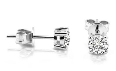 Ohrstecker 1 carat Labgrown  Diamantstecker Brautschmuck Brillant Weissgold 585 1 ct Labor Diamant