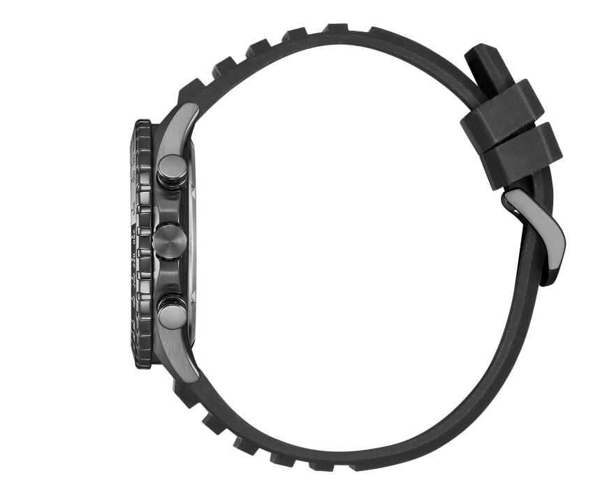 Citizen AT2565-05E Eco-Drive Herren Silikon schwarz ⌀ 43mm