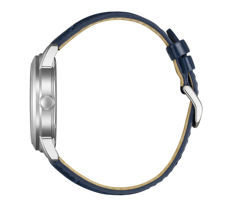 Citizen Eco-Drive AW0151-00LC Herren Leder blau ⌀ 40.5mm