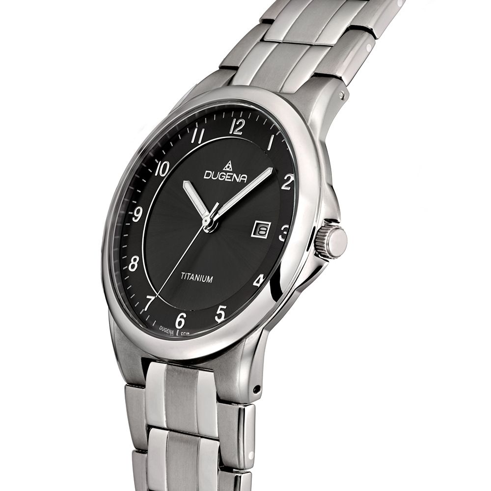 Dugena 4460513 Titan Herrenuhr Gent Anthrazit