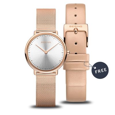 Bering Ultra Slim roségold glänzend | 15729-960