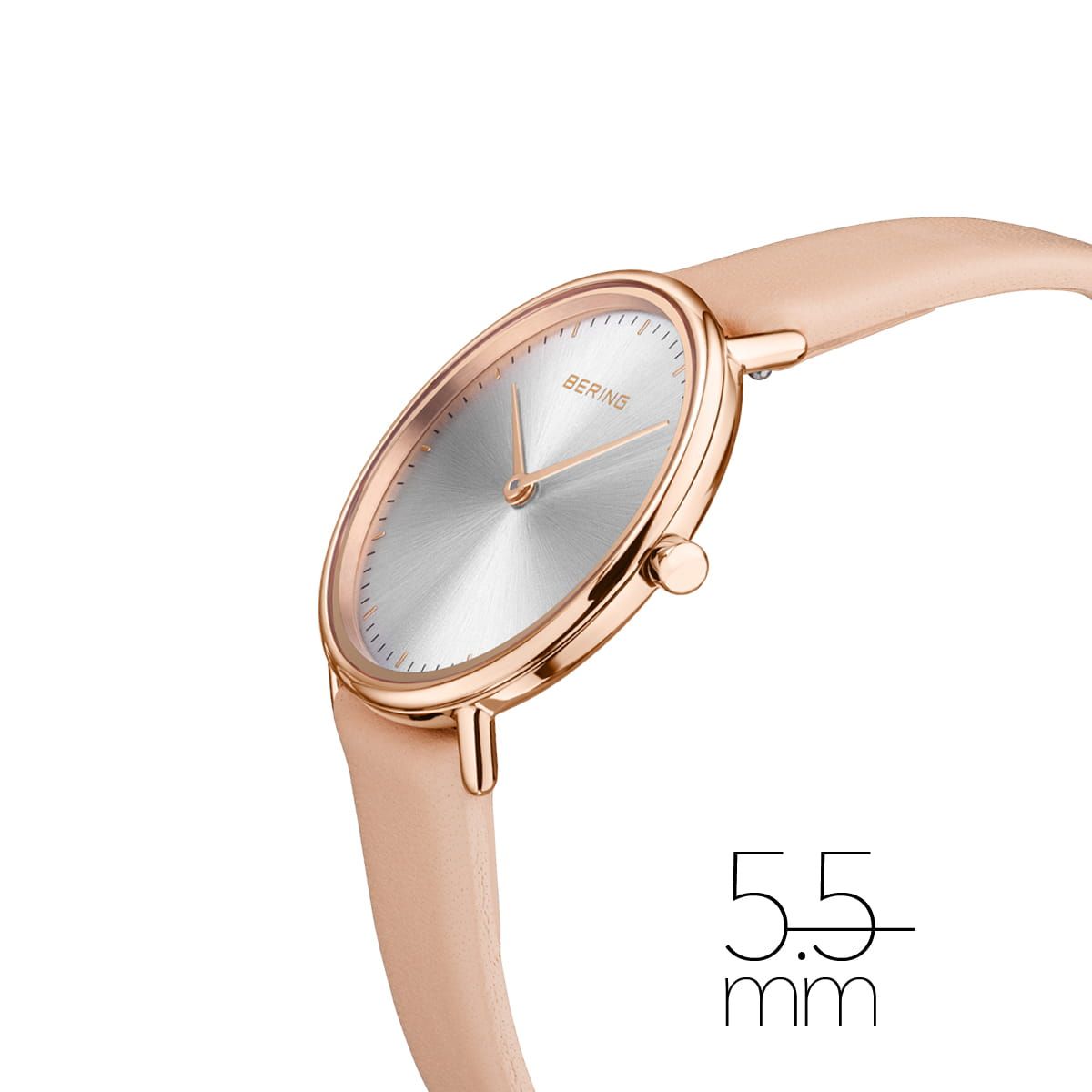 Bering Ultra Slim roségold glänzend | 15729-960