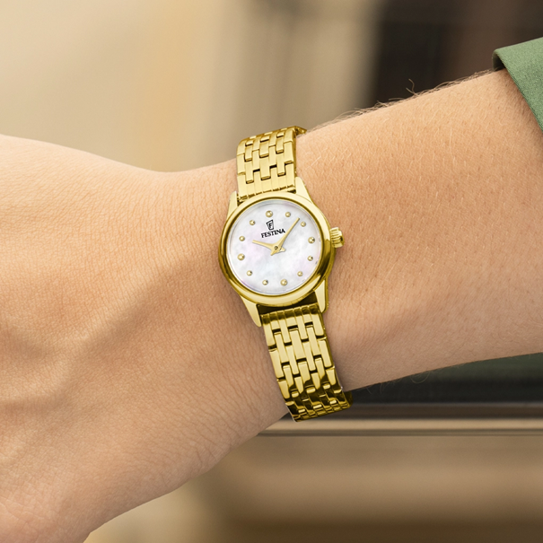 Festina F20750/1 Damen Uhr MADEMOISELLE EDELSTAHL ARMBAND
