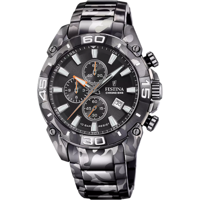 Festina F20710/1 Herren Uhr CHRONO BIKE SCHWARZ