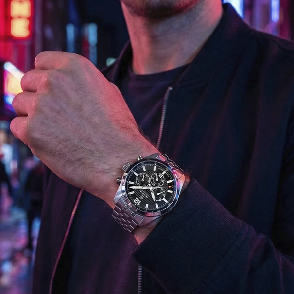 Festina F20742/3 Herren Uhr CHRONOGRPH MIT STAHLARMBAND