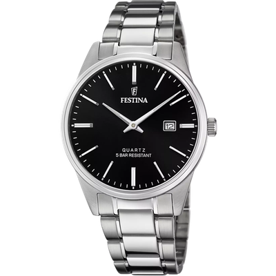 Festina F20511/4 Herren Uhr KLASSIK EDELSTAHL ARMBAND