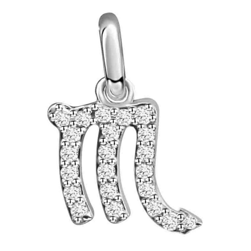 Timeless Silber Anhänger Sternzeichen Skorpion Zirkonia 925/- Silber rhodiniert