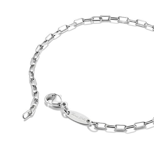 Thomas Sabo Charm-Armband Paperclip Silber