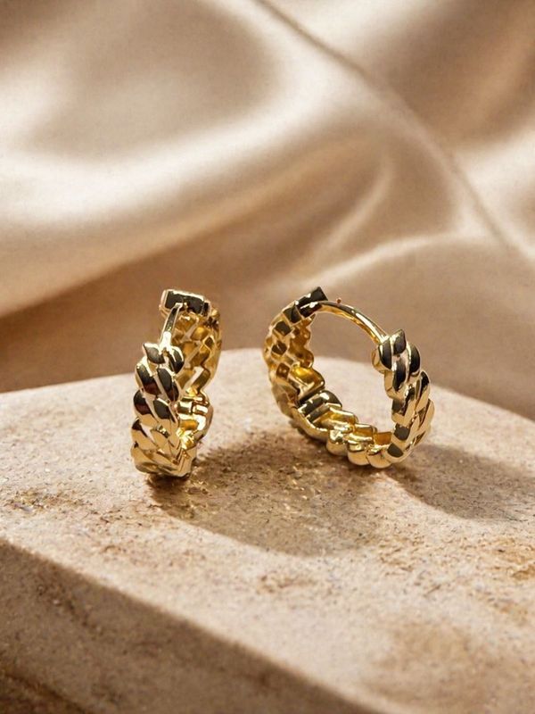 Creole Ohrschmuck Gold 585 /  14k Modern Women TONSCH.280A745