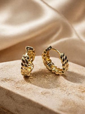 Creole Ohrschmuck Gold 585 /  14k Modern Women TONSCH.280A745