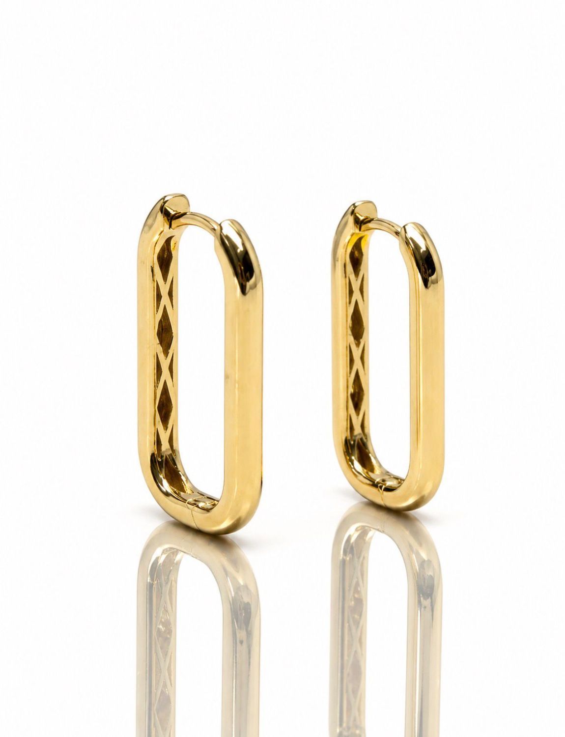 Creole Ohrschmuck Gold 585 /  14k Modern Women TONSCH.33.234A745