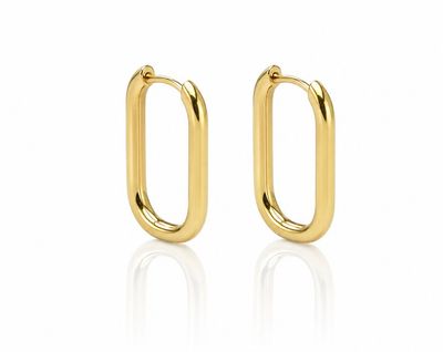 Creole Ohrschmuck Gold 585 /  14k Modern Women TONSCH.33.324A745