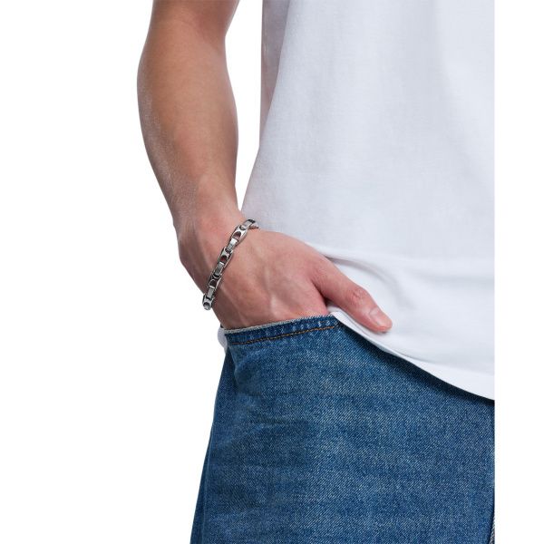 Diesel Armband mit Kettendesign aus Edelstahl