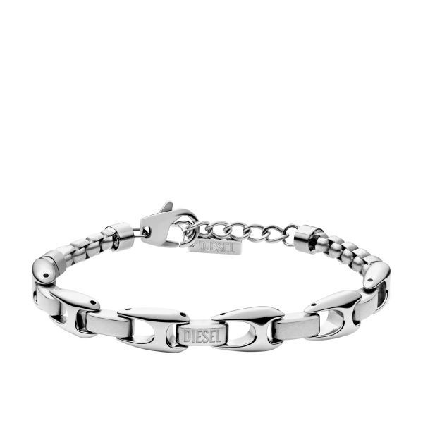 Diesel Armband mit Kettendesign aus Edelstahl