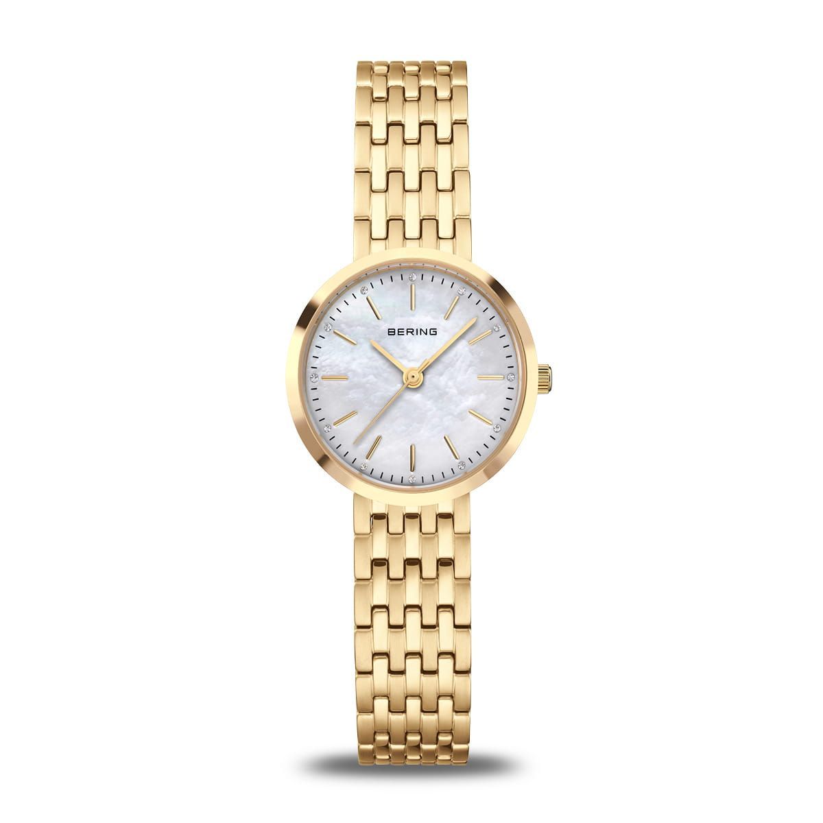 Bering Damen Uhr Classic | gold glänzend | 19126-734