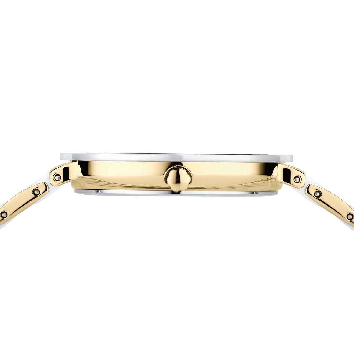 Bering Damen Uhr Ceramic | gold glänzend | 11435-758
