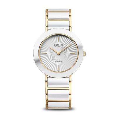 Bering Damen Uhr Ceramic | gold glänzend | 11435-758 Bering Damen Uhr Ceramic | gold glänzend | 11435-758