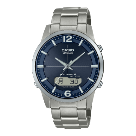Casio Herren Uhr LCW-M170TD-2AER Titan Funk Solar Blau Casio Herren Uhr LCW-M170TD-2AER Titan Funk Solar Blau