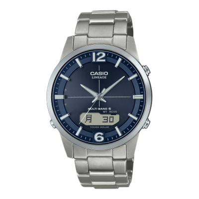 Casio Herren Uhr LCW-M170TD-2AER Titan Funk Solar Blau Casio Herren Uhr LCW-M170TD-2AER Titan Funk Solar Blau
