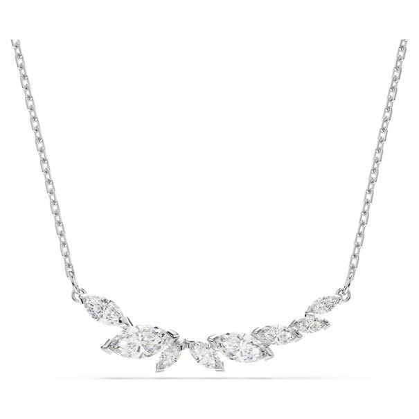 Swarovski Mesmera Halskette Marquise Schliff, Weiß, Rhodiniert Swarovski Mesmera Halskette Marquise Schliff, Weiß, Rhodiniert