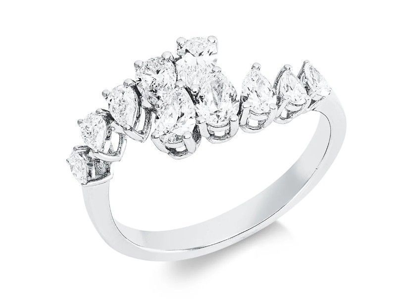 Timeless Modern Woman Diamantring 1,07ct Ring - 1KA53W854-2 18 karat Weissgold