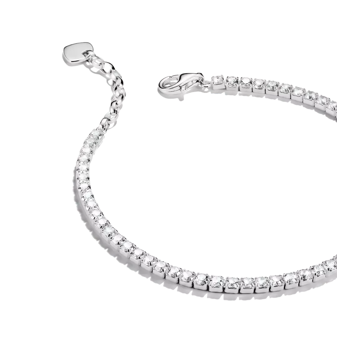 Thomas Sabo Armkette mit Steinen verstellbar Tennisarmband A2209-051-11-L-19V
