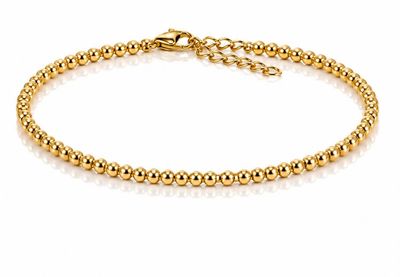 Goldarmkette Armkette Armband Gold Kugelkette Damenarmkette Gold 585 TONWS468A730