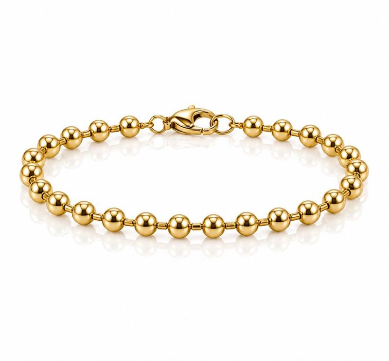 Goldarmkette 21cm Armkette Armband Gold Kugelkette Damenarmkette Gold 585 TONWS33.831A765 Goldarmkette 21cm Armkette Armband Gold Kugelkette Damenarmkette Gold 585 TONWS33.831A765