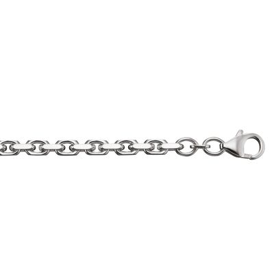 Ankerkette Massiv Echtsilber 925 Sterlingsilber 3,8mm Stark 21cm 50cm 55cm 60cm