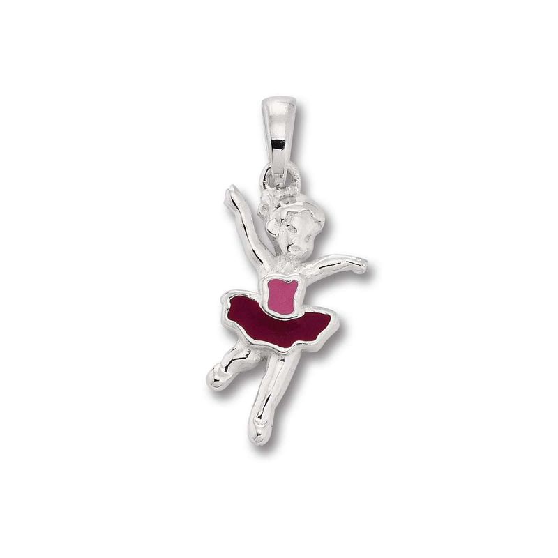 Anhänger Balerina Echtsilber rhodniert 925 Silber Kinderschmuck AH00106.14 Anhänger Balerina Echtsilber rhodniert 925 Silber Kinderschmuck AH00106.14