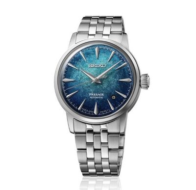 SEIKO PRESAGE HCB001J1 Cocktail Time Stahl Blau Mechanisch automatischer Aufzug SEIKO PRESAGE HCB001J1 Cocktail Time Stahl Blau Mechanisch automatischer Aufzug