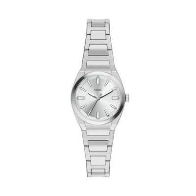 Fossil Damen Uhr Everett 27 mm 3-Zeiger-Werk Edelstahl Fossil Damen Uhr Everett 27 mm 3-Zeiger-Werk Edelstahl
