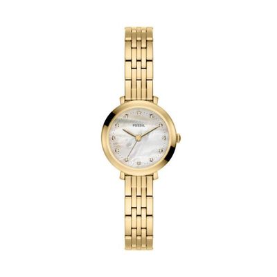 Fossil Damen Uhr Heidi 26 mm 3-Zeiger-Werk Edelstahl goldfarben Fossil Damen Uhr Heidi 26 mm 3-Zeiger-Werk Edelstahl goldfarben