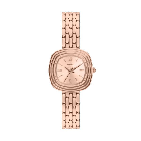 Fossil Damen Uhr Emerson 30 mm 3-Zeiger-Werk Edelstahl roségoldfarben Fossil Damen Uhr Emerson 30 mm 3-Zeiger-Werk Edelstahl roségoldfarben